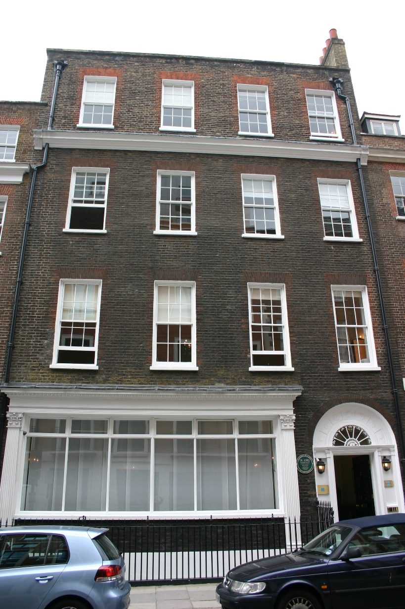 James Yearsley's memorial tablet, London - 01.JPG